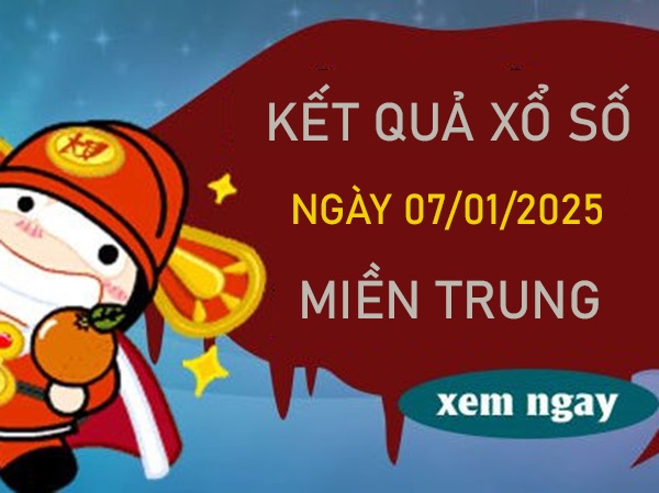 Thống kê XSMT 7/1/2025 tham khảo cặp số miền Trung