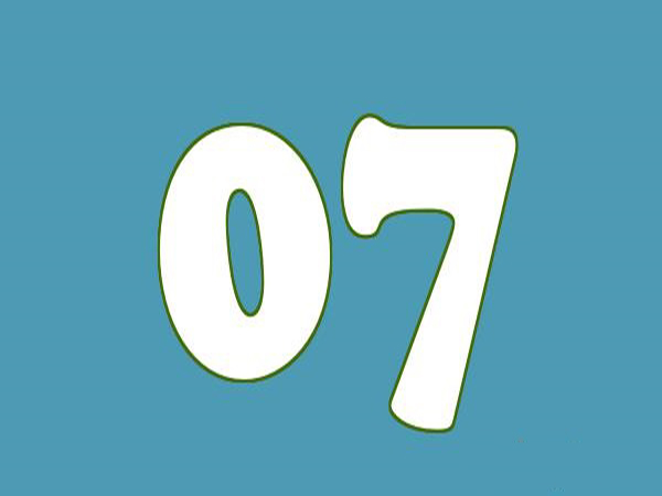Ý nghĩa con số 07 trong đời sống
