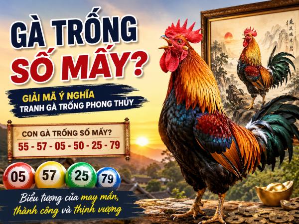 Gà trống số mấy? Những con số thường được liên tưởng